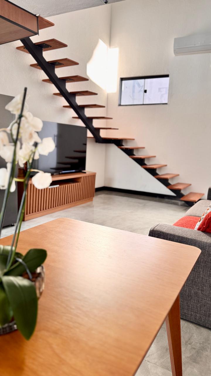 Sala com escada