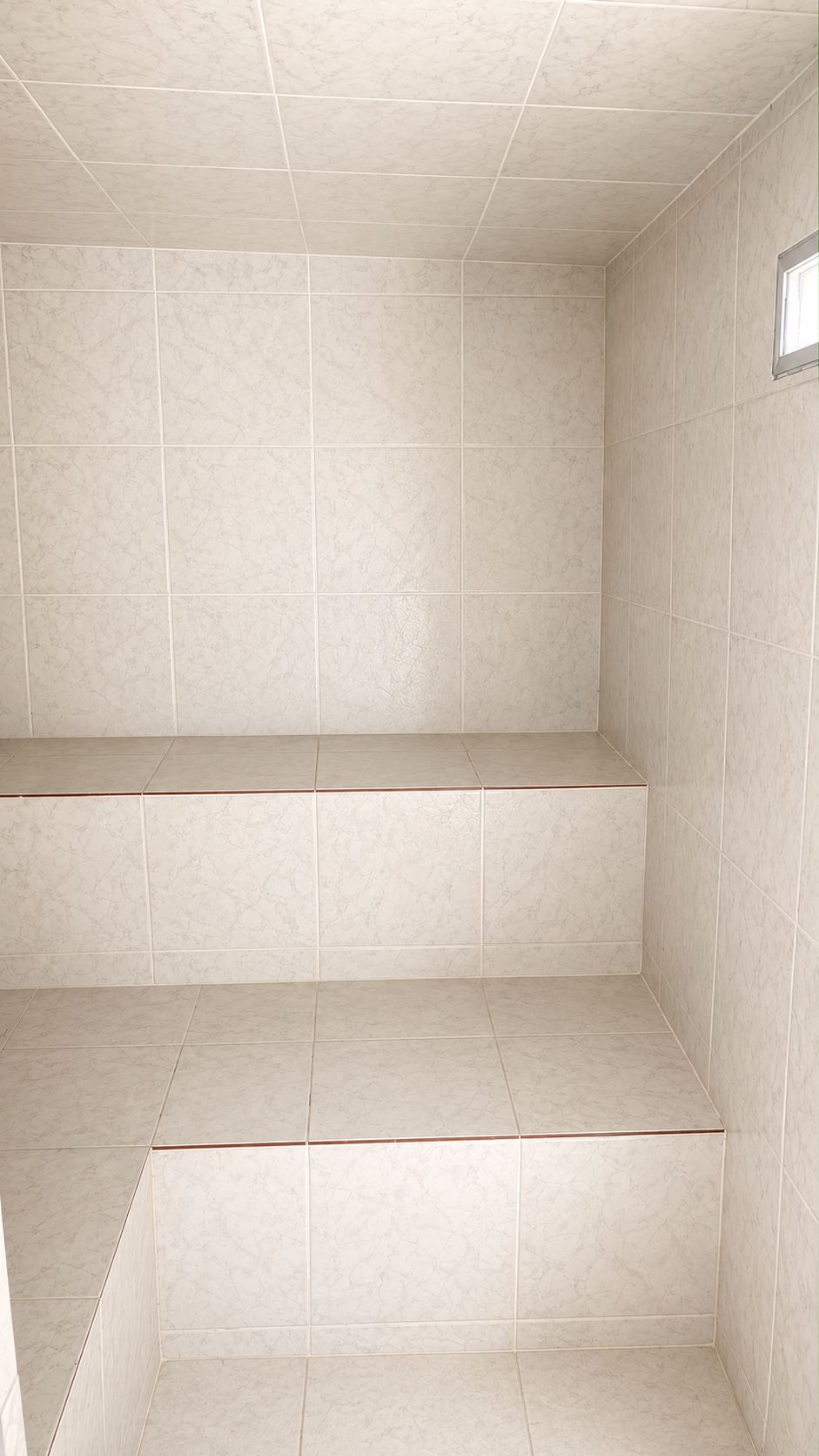 Interior da sauna